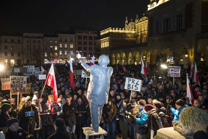 Strajk Obywatelski na Rynku Głównym