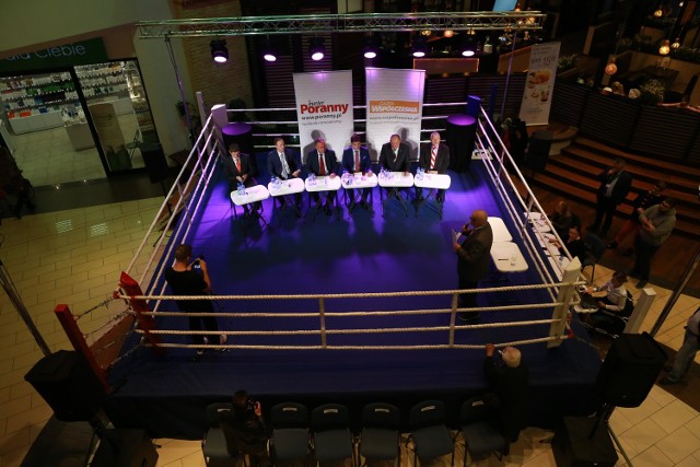 W debacie wyborczej w galerii Alfa wzięło udział sześciu kandydatów do Sejmu