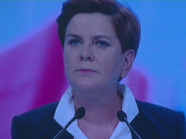 Beata Szydło, kandydatka PiS na premiera.