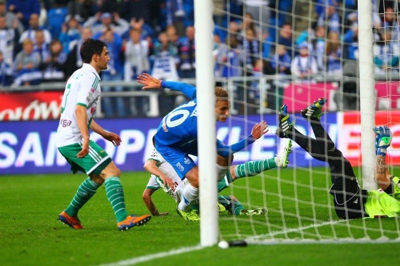 Lech Poznań - Lechia Gdańsk 2:0. Kolejorz awansuje na drugie...