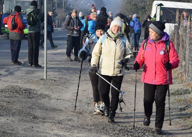 W ubiegłorocznej edycji Marszu Zimowego wzięło udział 180 osób.