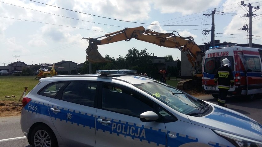 Tragedia w Jejkowicach. Podczas prac ziemnych zginął...