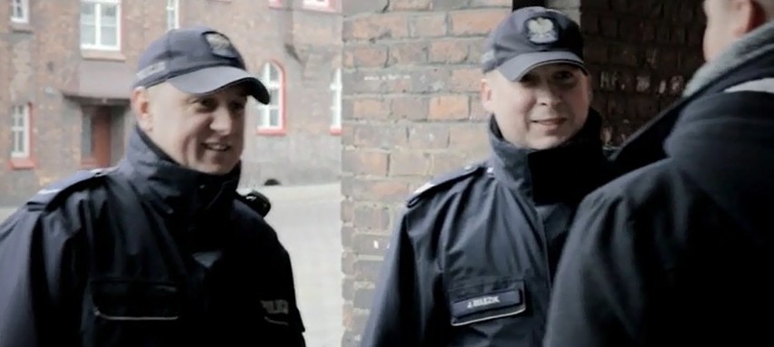 Policja Śląska przygotowała spot promocyjny, przedstawiający...