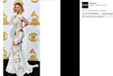 Piękna suknia Beyonce na gali Grammy 2014! [WIDEO+ZDJĘCIA]