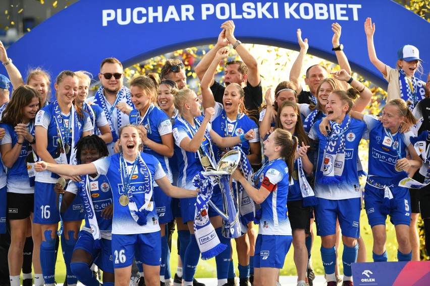Piłkarki TME SMS Łódź zdobyły Puchar Polski. Pierwszy raz w historii. Zdjęcia
