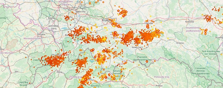 Proszowice. Potężna burza nad powiatem                    