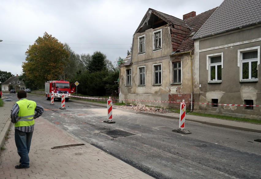 Budynek grozi zawaleniem! Policja wyznaczyła objazdy