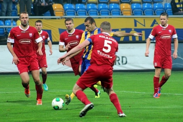 Kolejarz Stróże pokonał GKS Tychy 1:0