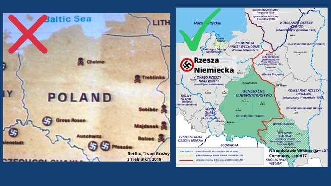 Iwan Groźny z Treblinki: Skandaliczna mapa w serialu Netflixa. Premier Mateusz Morawiecki napisał list do szefa platformy. Chce sprostowania