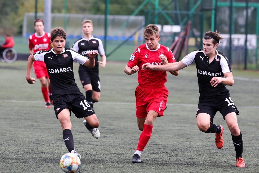 26.09.2020, Myślenice, mecz CLJ U-17 Wisła Kraków - Cracovia...