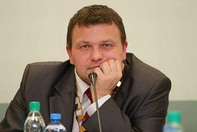 Przewodniczący rady miasta Dariusz Maciak