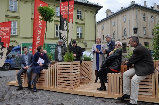 Mikropark, który stanął na Małym Rynku, to nowatorski projekt