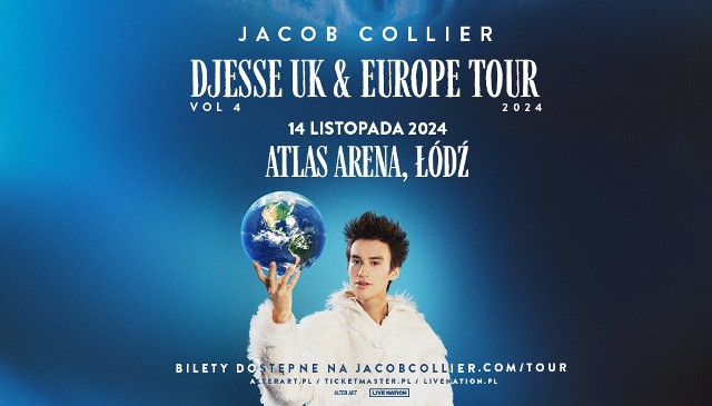 Jacob Collier wystąpi w Atlas Arenie w Łodzi