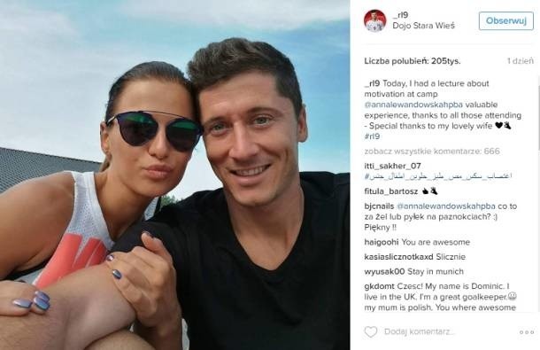 Robert Lewandowski na wakacjach! Zobacz, jak się bawi [zdjęcia]