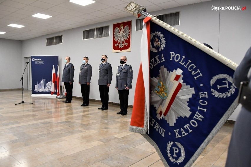 Nowi funkcjonariusze zasilą szeregi śląskiej policji....