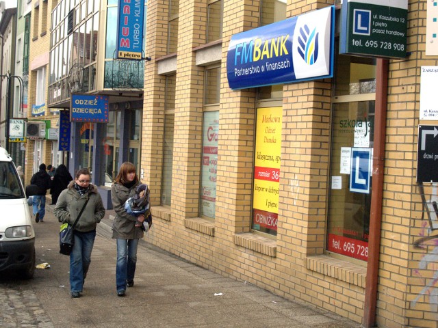 W koszalińskim oddziale FM Banku pracują obecnie trzy osoby.