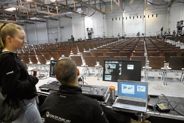 EXPO Kraków od środka. Jest tu znacznie więcej miejsca niż w dotychczasowym centrum targowym