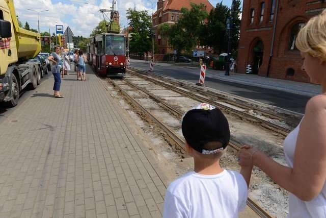 Od sierpnia kursy tramwajów linii nr 1 i 5 przez Wały Generała Sikorskiego zostaną zawieszone