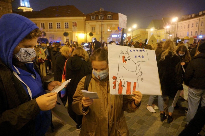 Uczniowski protest w Lublinie