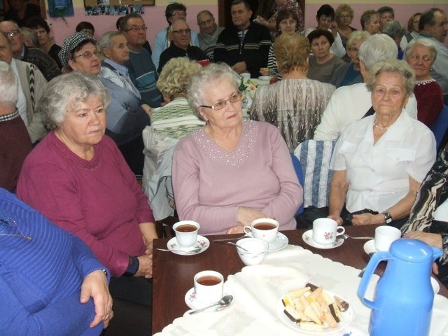 Zebranie emerytów w Wołczynie