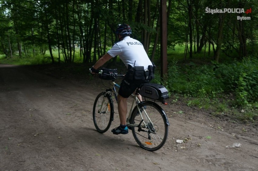 Bytom: Patrol rowerowy - policjant dojedzie wszędzie