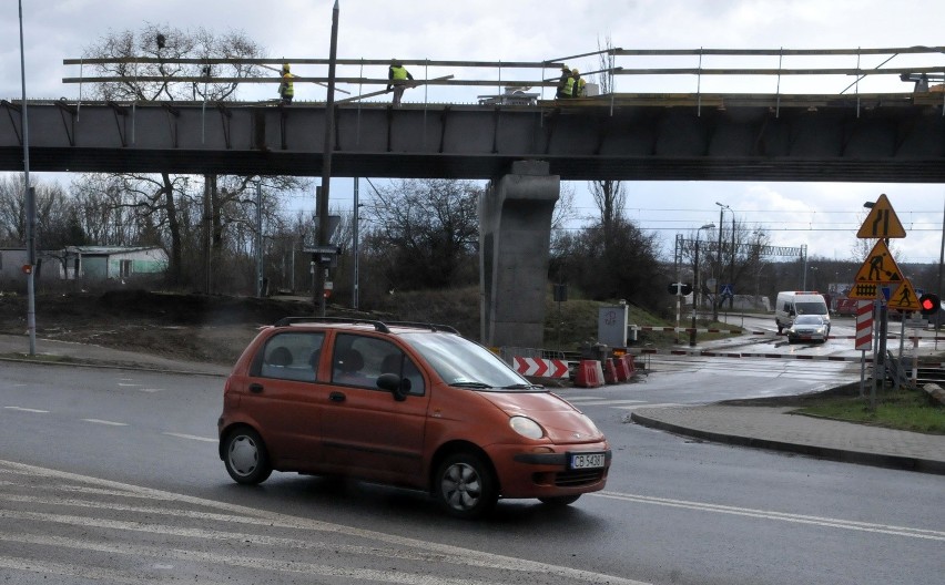 Nowe rondo w ciągu ul. Lewińskiego...