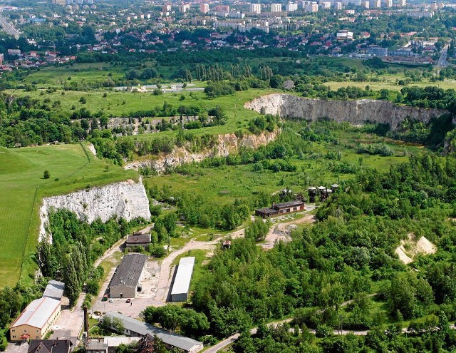 Zielone Krzemionki z kamieniołomem Liban