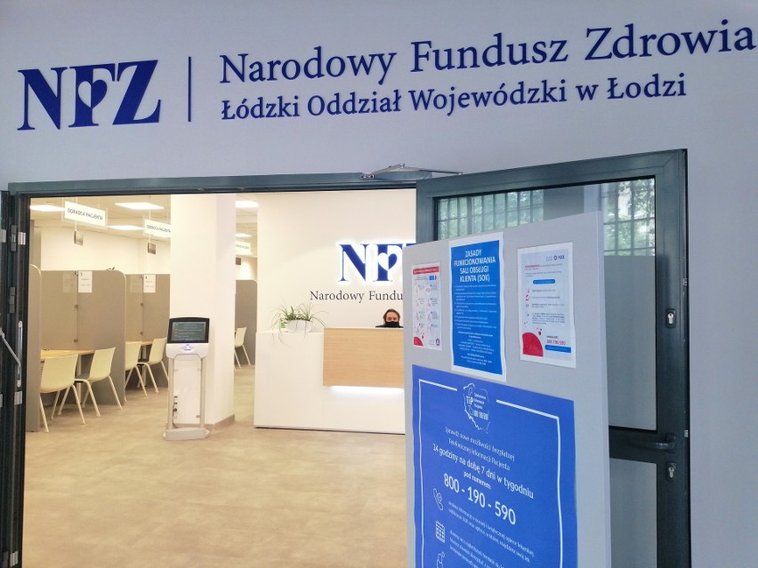 Łódź: Sala obsługi NFZ przeniesiona na ul. Targową 35