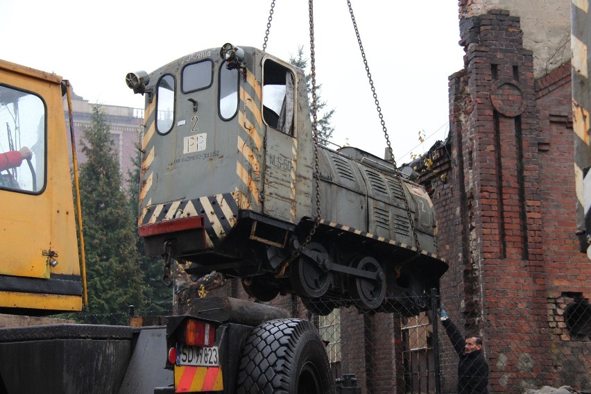 Lokomotywy wąskotorowe  z sosnowieckiej kopalni Kazimierz...