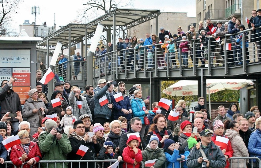 Parada Niepodległości ww Gdyni