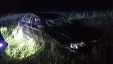 Wypadek na trasie Narew-Odrynki. Kierowca zniknął po dachowaniu (zdjęcia)