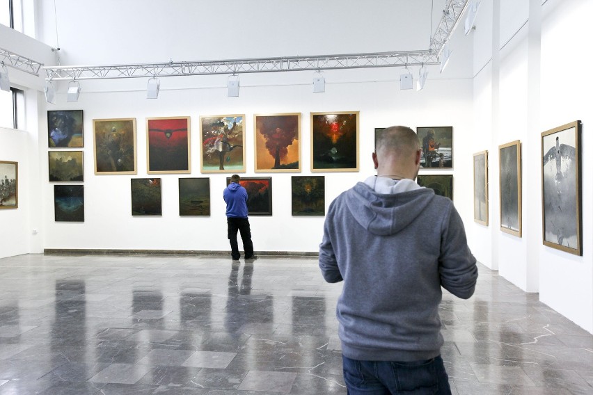 NCK: Wyjątkowa wystawa prac Zdzisława Beksińskiego [ZDJĘCIA]