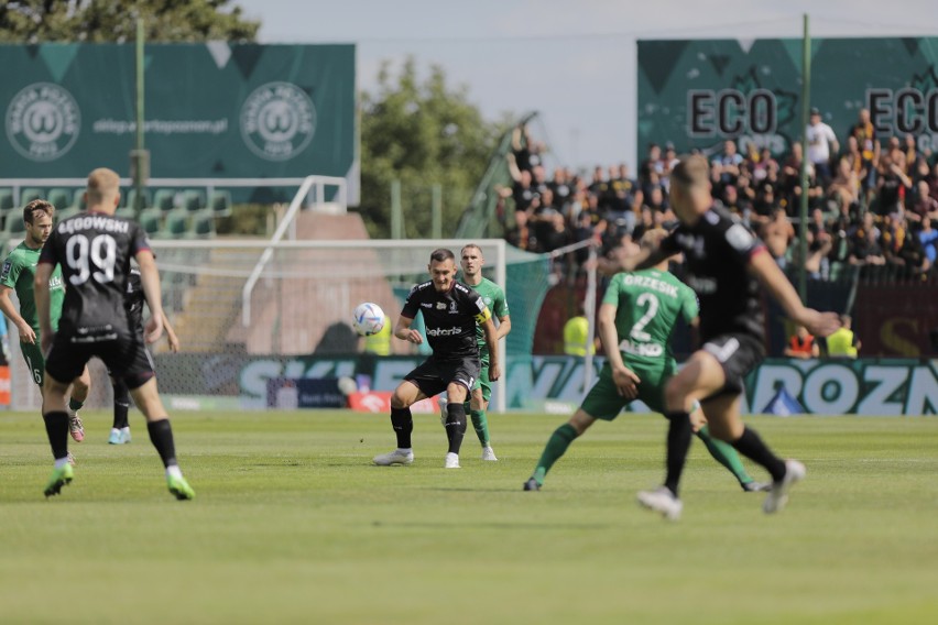 Warta Poznań - Pogoń Szczecin 1:2 (0:2). Zielonym zabrakło chłodnej głowy 