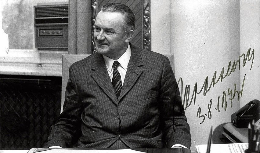 1973. Premier Piotr Jaroszewicz
