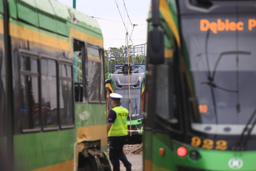 Doszło do wykolejenia tramwaju linii nr 1, który jechał w...