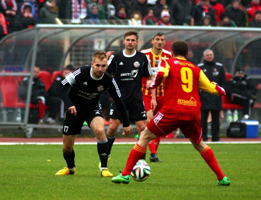 Chojniczanka Chojnice w "dziesiątkę" wygrała derby Pomorza z Druteksem Bytovią! [ZDJĘCIA]