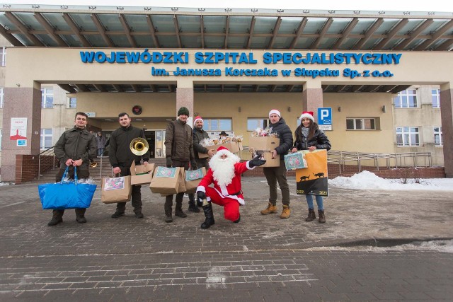 "Myśliwska Paczka" w słupskim szpitalu.