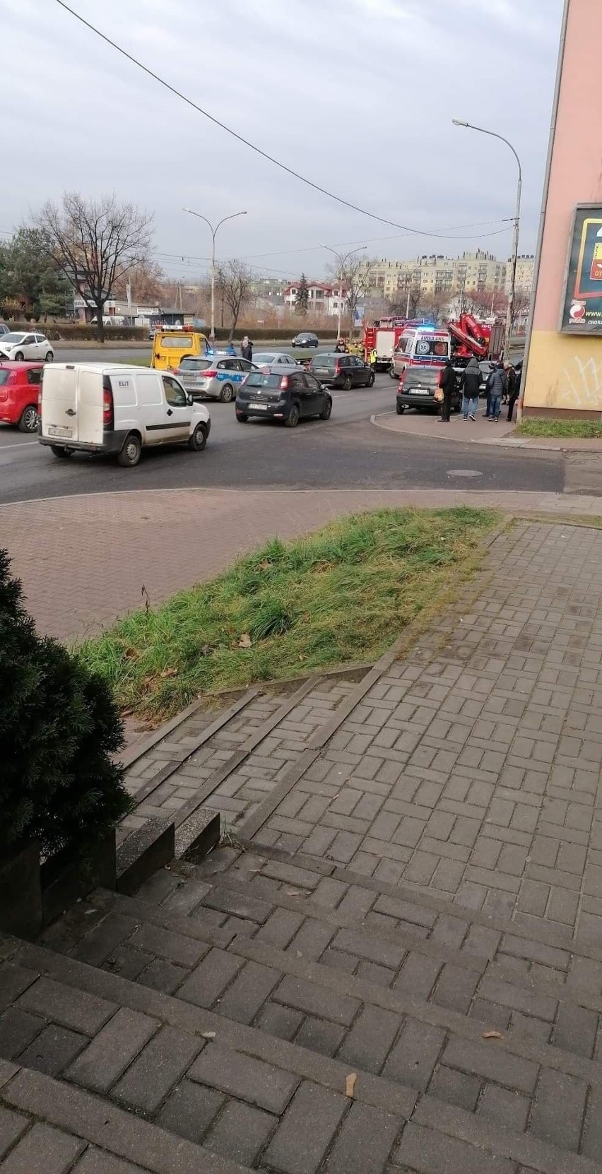 W Dąbrowie Górniczej doszło do potrącenia pieszego