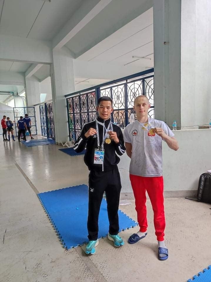 Jakub Posłowski z kieleckiego klubu Klincz w Tajlandii został młodzieżowym mistrzem świata w boksie tajskim [WIDEO]
