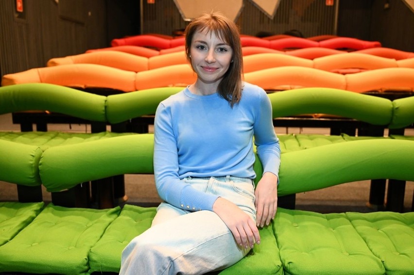 Aleksandra Sapiaska, aktorka kieleckiego Teatru Lalki i Aktora "Kubuś: Kocham tę robotę na maksa! Zobacz wideo i zdjęcia z rozmowy