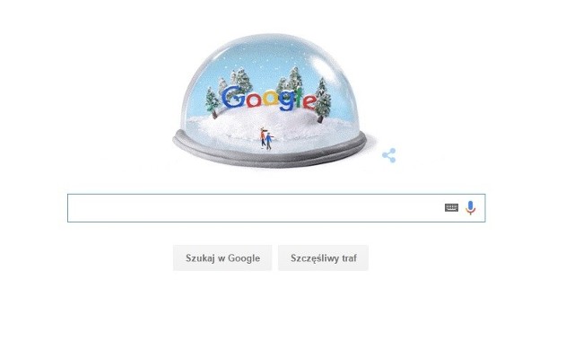 Google Doodle - przesilenie zimowe