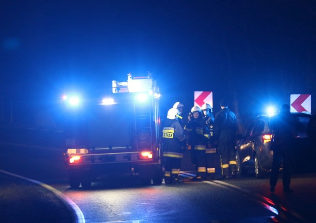 Wypadek w pobliżu miejscowości Horodnianka