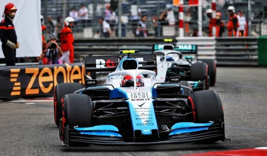 Na zdjęciu: Robert Kubica w bolidzie. Formuła 1 2019....