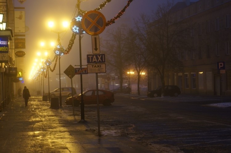 W środku zimy temperatura wzrosła powyżej zera