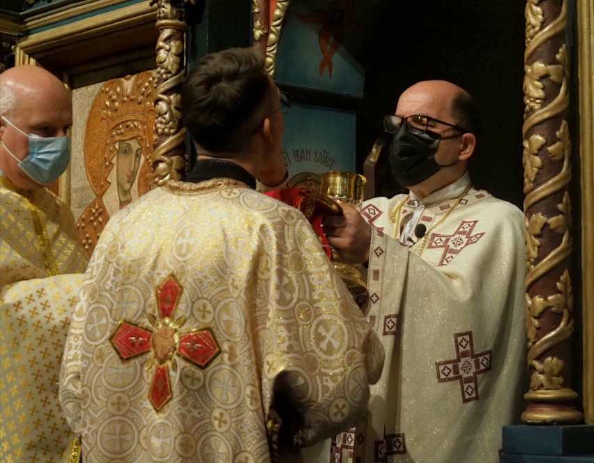 Boska Liturgia św. Jana Chryzostoma z okazji Dnia Niepodległości Ukrainy. ZOBACZ ZDJĘCIA