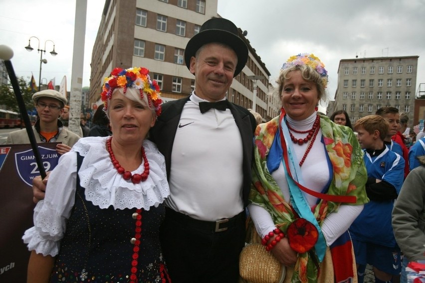 Parada w Zabrzu z okazji Skarbnikowych Godów 2014