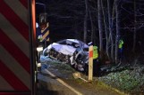 Wypadek na drodze Brzeg - Namysłów. Jedna osoba ciężko ranna