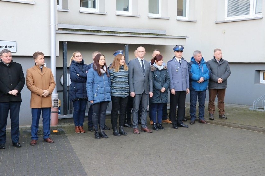 Uroczystość, z udziałem Starosty Bielskiego Pana Sławomira...