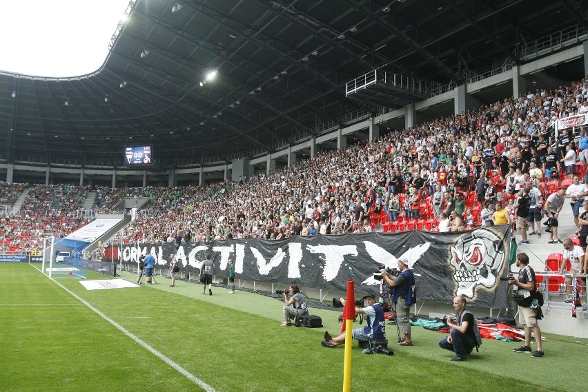 Mecz GKS Tychy - FC Koeln na otwarcie stadionu w Tychach