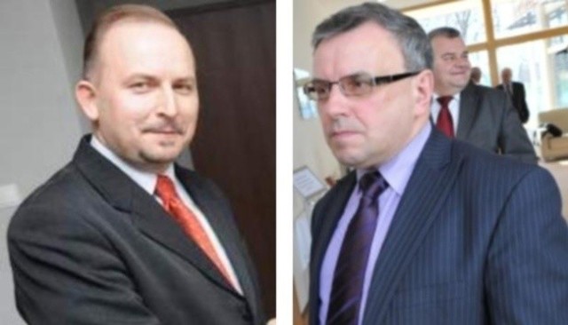 Robert Węgrzyn (z lewej) zarzuty kolegów z Opola uważa za kuriozalne. Według Opola decyzja PO z Kędzierzyna-Koźla była krzywdząca dla Józefa Sebesty.
